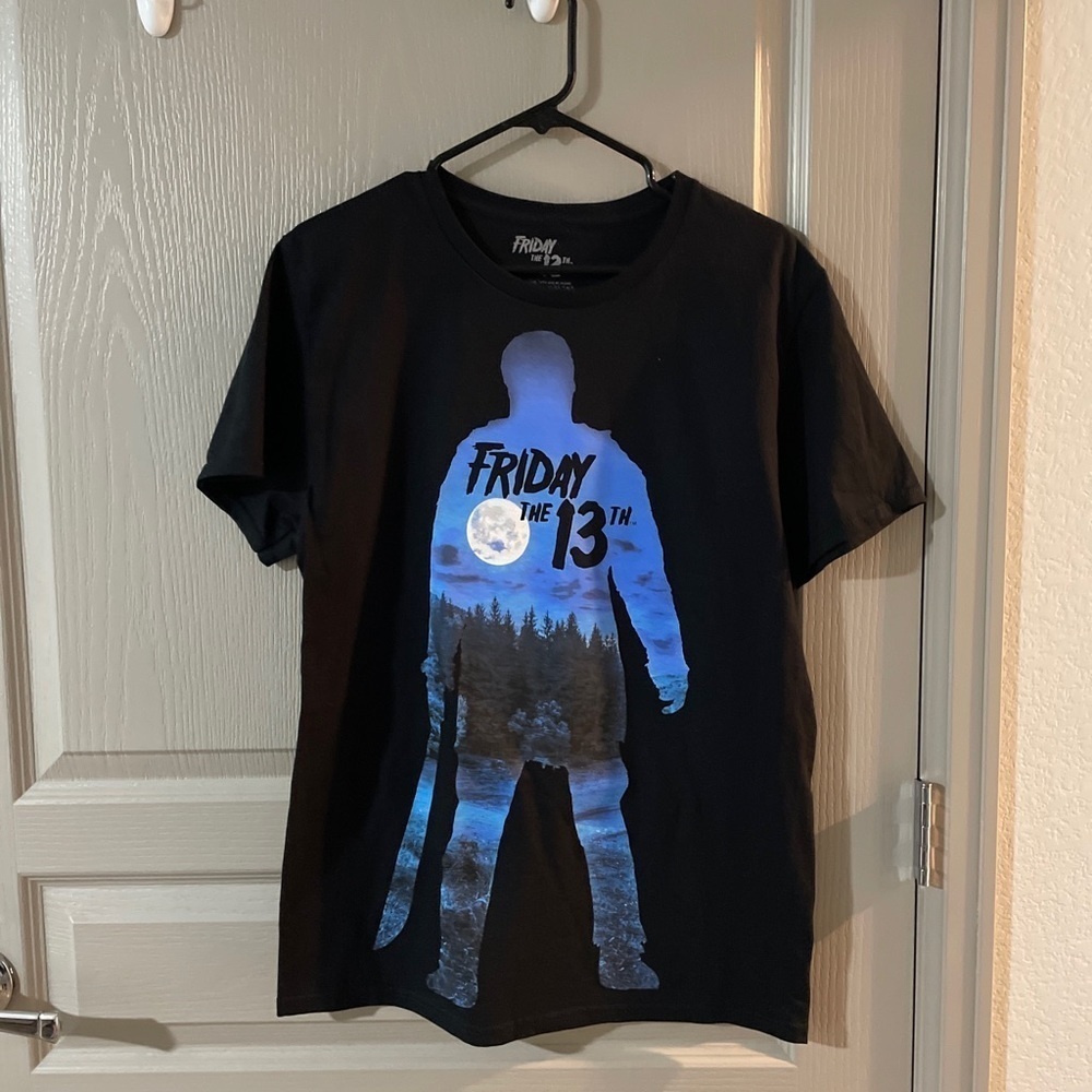 Friday The 13th Mens Silhouette Tshirt